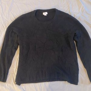 Old Navy black knit sweater XL